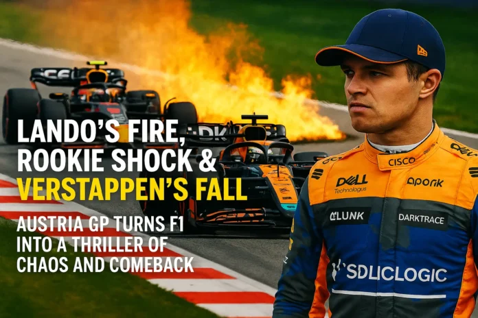 F1 live surges as Lando Norris dominates Austria G
