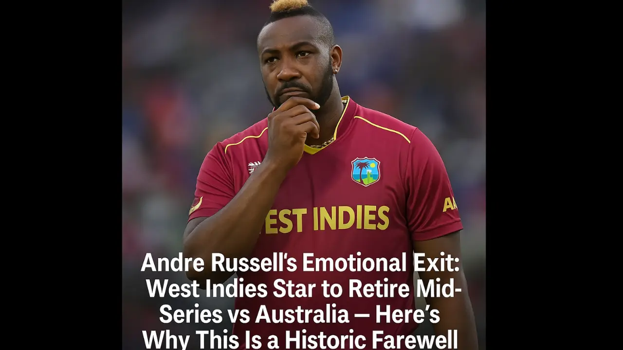 Andre Russell Announces Retirement