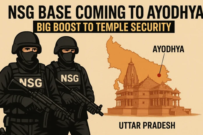 NSG Base Coming to Ayodhya